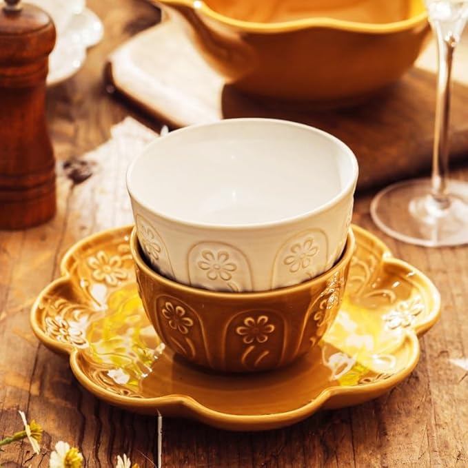 Kiln change creative tableware home dining plate Ceramic bowl Practical dish set