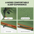 Naturehike Flannel Big and Tall Sleeping Bag for Adults, Cold Weather Sleeping Bag for All Seasons, XXL Sleeping Bags for Camping Hiking Hunting, Compression Sack Included