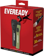 Eveready LED Flashlight Bright Reliable Flashlights for General Purpose, Great for Camping, Car, Emergency Storm Power Outage Handheld Flashlight (Batteries Included)