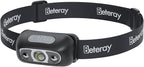 LED Headlamp Rechargeable, Super Bright Head Lamp with 4 Modes for Camping Hiking Gear Essentials, IPX4 Waterproof Headlight Flashlight, USB Cable Included