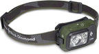 BLACK DIAMOND Storm 450 Headlamp | 450 Lumens Brightness | Waterproof & Dimmable | 3X AAA Battery Operated (Included | Camping, Hiking, Running | Dark Olive