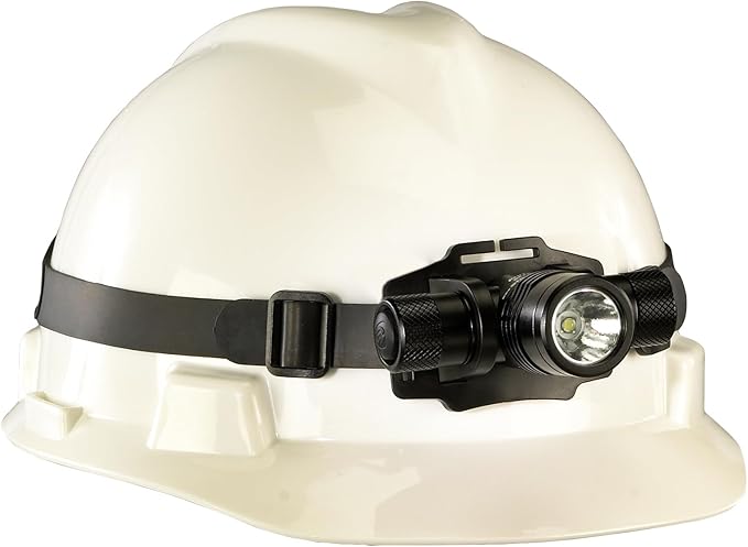 Streamlight 61304 ProTac HL 635-Lumen 8,500-Candela Tactical Headlamp with 90° Tilting Head, Includes Rubber and Elastic STRPS and Non-Rechargeable Batteries, Black