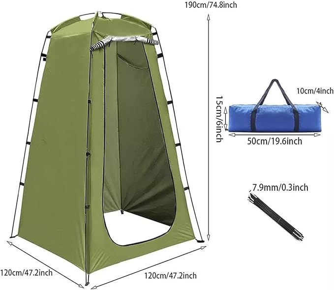 Camping Tent,Shower Tent, for Outdoor Camping Bathroom Portable Privacy Toilet Shower Tent Camping Tent
