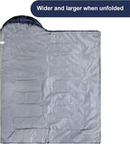 Tudomro Camping Sleeping Bag for Adults Lightweight Packable Waterproof Camping Gear Equipment to Keep Warm for Outdoor Backpacking Hiking Travel
