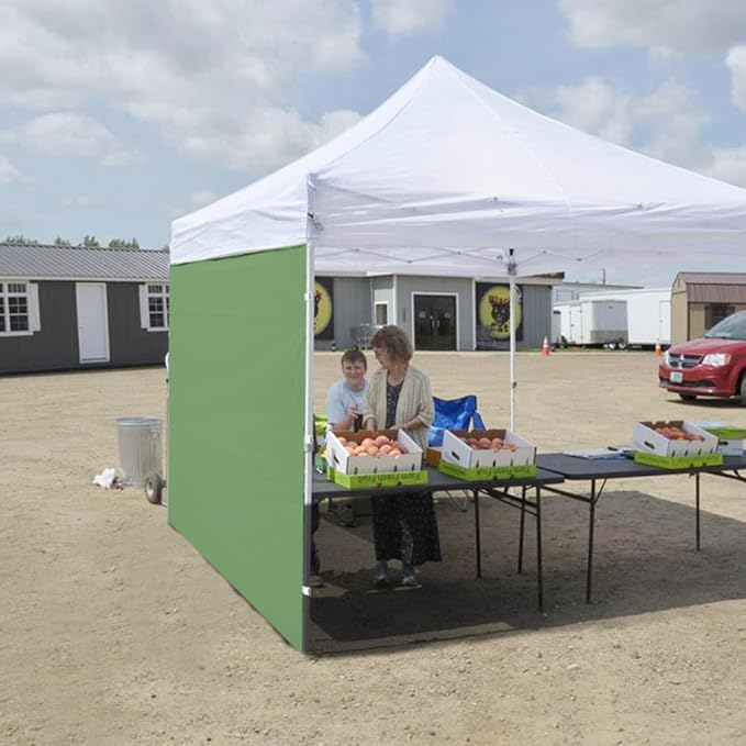 Sunwall for 10x10 Pop up Canopy, Instant Canopy Tent Sidewall, 1 Pack Sidewall Only (Dark Green)