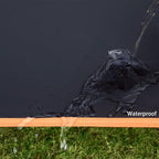 GEERTOP Ultralight Tent Footprint Waterproof Black Tent Tarp Ground Sheet Mat for Under Tent, Camping, Backpacking, Hiking, Picnic