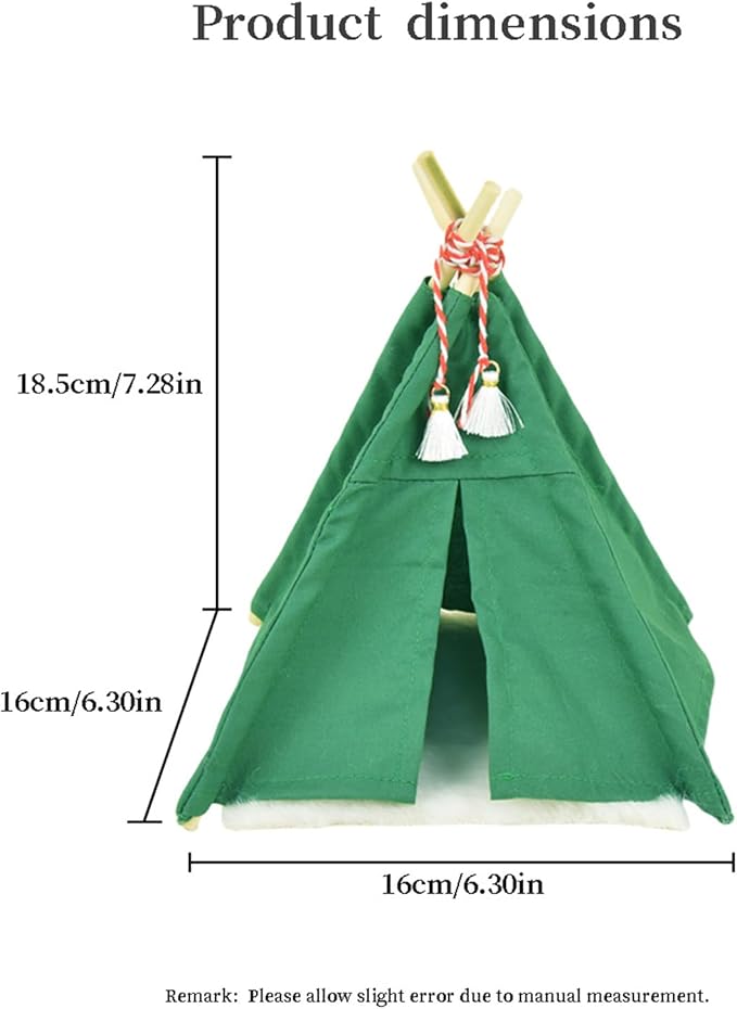Dollhouse Camping Tent,1:12 Scale Mini Yellow Cloth Tent with Carpet, Miniature Outdoor Furniture Accessories for Bedroom,Patio and Garden (Yellow Camping Tent)