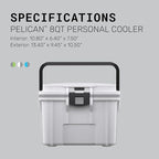Pelican 8QT Personal Cooler & Dry Box