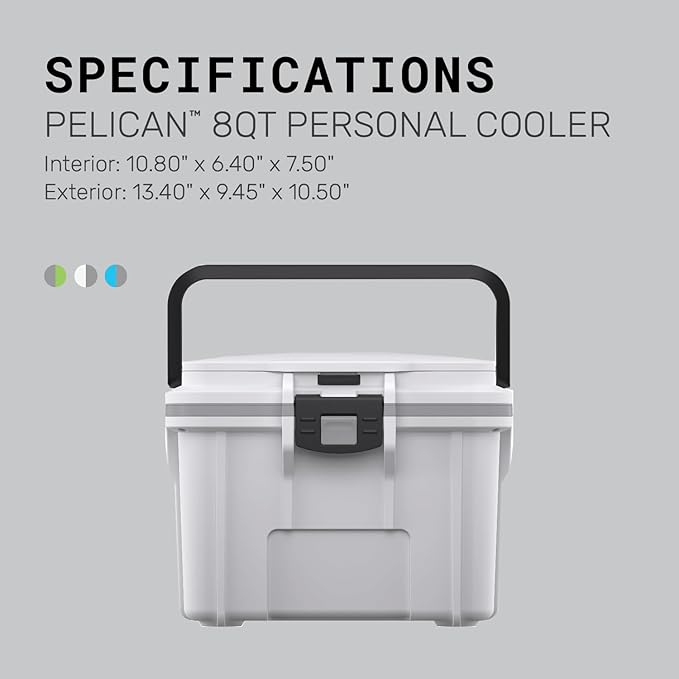 Pelican 8QT Personal Cooler & Dry Box