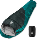 Northroad Mummy Sleeping Bag 14-59 ℉, 3-4 Season Warm & Cool Weather, Summer Spring Fall Lightweight Washable Sleeping Bag for Outdoor Camping Hiking Travel Hunting