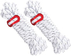4pcs Tent Ropes for Camping Tent Fixing Ropes Reflective Canopy Supplies
