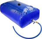 TooTaci 1000L/264Gal Large Capacity Water Storage Bladder, Portable Water Tank with Hose and 3/4" Adapters, for Garden Watering, Drought Resistance, Agricultural Irrigation