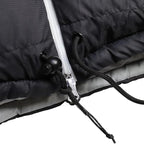 Thermotuff Wearable Sleeping Bag with Dual Hoodie, Long Sleeves, Pockets & Adjustable Drawstring - Ideal for Camping, Cold Weather Hiking, and Stadium Sak Blanket