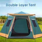 Large Tent 8-Person-Camping-Tents,Outdoor Tent Family Camping Tent with 360° Panoramic View,Pop Up Tents Waterproof,Instant Family Tents for Camping,Hiking Traveling
