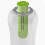 DAFI Water Bottle Filters and Cap Replacements Green | 2-Pack | Last up to 60 Days | Hiking Water Filter, Personal Filtered Water Bottle, Camping Water Filter | BPA-Free | Made in Europe