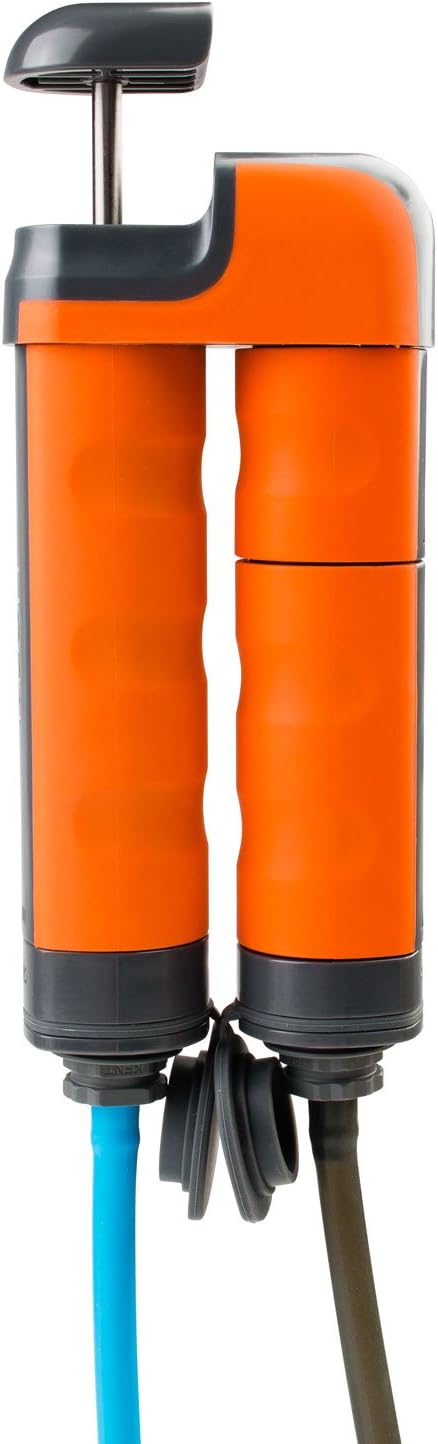 MUV Eclipse Survival Water Filter System - Blocks Chemicals, bacteria, Viruses, and More - The Ultimate Survival Water Filter For Outdoors and Camping