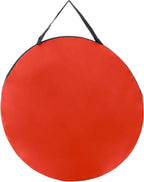 Pop-up Tent 2 Person, Water Resistant Barrel Style Tent for Camping with Rain Fly and Carry Bag, Sunchaser 2-Person Tent by Wakeman Outdoors (Red)
