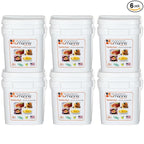 Numanna Family Pack Emergency Food Storage Bucket – 864 Servings, 60 lbs | 6-Months Survival Meal Kit for Long-Term Preparedness | Non-GMO Freeze-Dried Meals in Resealable Pouches | Healthy, Nutritious Everyday Food Supply | 25+ Year Shelf Life | Made ...