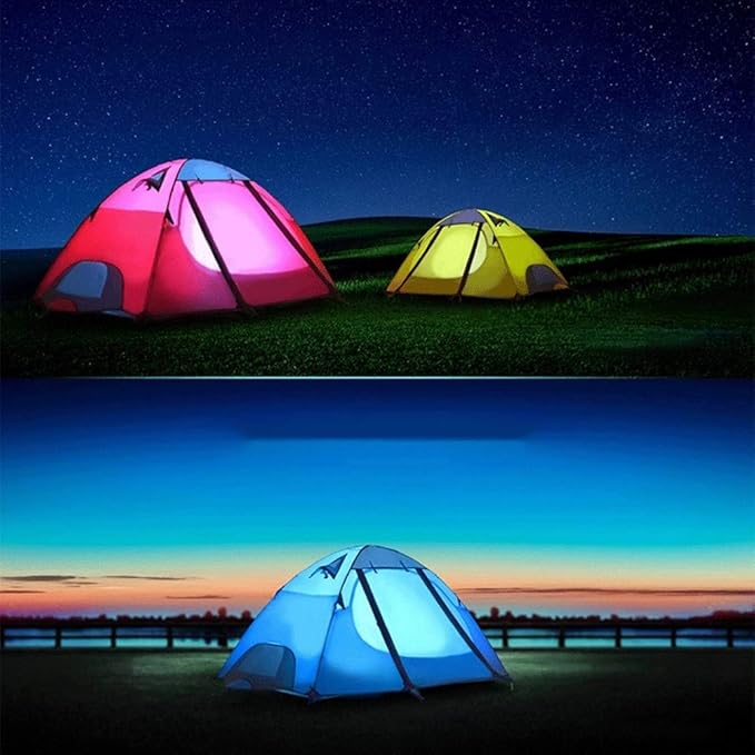Tents for Camping Camping Tent Person Family Tent Double Layer Outdoor Tent Waterproof Windproof Anti-UV Tent with Removable Rain Fly, Easy Setup for Camp Backpacking