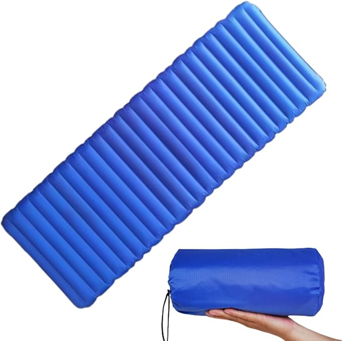 Cold Weather Sleeping Pad, Insulated Sleeping Pad R Value 6.9, Backpacking Sleeping Pad for Camping Cold Weather