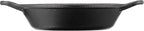 Lodge 8 Inch Pre-Seasoned Cast Iron Skillet - Dual Assist Handles - Use in the Oven, Stove, Grill, or Over a Campfire - Black (Pack of 3)