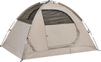Spacious Waterproof 2/4 Person 4-Season Tent with Big Rain Fly – Versatile Outdoor Camping Tent for Hiking, Backpacking, and Festivals – Easy Setup & Durable Design