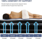 Twin Air Mattress Bed with Built in Pump,16 Inches High Airbed Inflatable Mattress,Comfort Thickened Blow Up Air Bed,Travel Sleeping Pad for Guests Home (Twin Size)