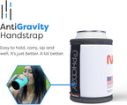 PHOOZY Insulated Can Cooler for 12oz Cans with NASA-Inspired Technology - Patented Koozie That Keeps Drinks Cold 10x Longer - Lightweight Beer Koozie for Outdoor Adventures - Space White
