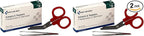 First Aid Only 17-005 Bandage Scissors and Forcep Tweezers Combo Pack (Pack of 2)