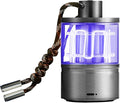 Rechargeable Camping Lantern, Dimmable Warm Glow Light 2200K, 72H Runtime, USB-C Charging, Vintage Aluminum Design, Paracord Rope, Perfect for Camping, Hiking, Backpacking, Glamping & Emergency (Blue)