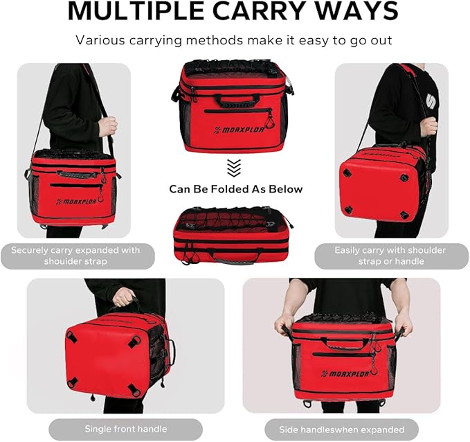 Waterproof PVC Material Paddleboard Cooler Deck Bag,40 cans Sup Deck Cooler Bag,Cooler Bag for Paddleboard,Lunch Box Cooler Insulated Bag,Camping Cooler Bag,Kayak Cooler Bag