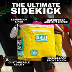 SHITI Coolers Cooler for Camping, Travel, Beach, Soft Lunch Box for Food, Drinks & Ice, Portable, Waterproof 24 Hr Insulated Bag with Shoulder Straps, Customizable
