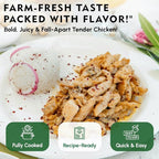 Werling & Sons Canned Chicken 28 Oz– Fully Cooked, Ready to Eat | Premium Quality, Recipe-Ready Canned Meat | 5-Year Shelf Life | Pantry Staple for Camping, Survival & Emergency Use | Made in USA | Pack of 6