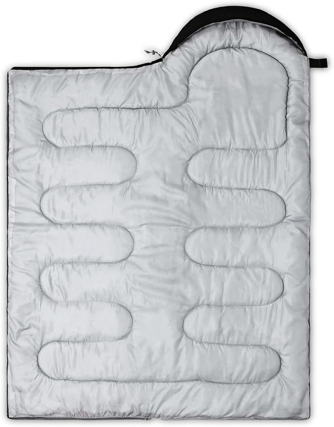HOSIMA Dear Hunting Pattern Cold Weather Sleeping Bags for Kids Adults,Black Light Weight Waterproof Sleeping Bags for Outdoors Hiking.