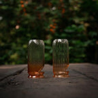 Fire-Maple Orange Camping Lantern Glass, Steel & Aluminum | Propane or Isobutane Fuel Canister Beautiful Lights | NO Mantles Needed | Propane Lanterns for Camping, Emergency Essential