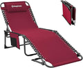 KingCamp Folding Outdoor Chaise Lounge