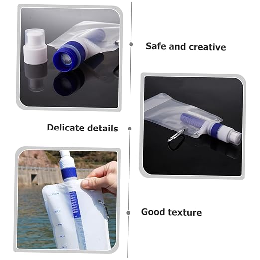 Convenient Daily Water Filter Bag Compact Camping Supply Portable Water Pouch