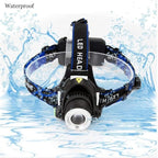 80000 Lumens Rechargeable Headlamp Hunting Red Light,Super Bright LED Headlamps Red Headlight Zoomable Waterproof 3 Modes Head Lamp with Motion Sensor for Night Vision Aviation Fishing
