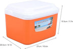 SIXRUN 5L Portable Cooler Box, Multifunctional Keeps Food Freshness and Drink Cool Insulated for Travel Camping Fishing and Outdoor Activities