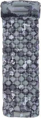 Self-Inflating Camping Mattress - Outdoor Tent Sleeping Pad, Lightweight Compact Air Cushion for Hiking Campsite(Camouflage)