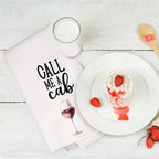 4Pcs Funny Wine Kitchen Towels 24x14 Inch, Merlot Cab Alcohol Decor Waffle Weave Hand Towels for Kitchen Bar, White Absorbent Microfiber Dish Cloth Tea Towel, Housewarming Gifts for Women Hostess