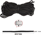 BEINUOYI Inflatable Replacement Accessories, 24pcs Black Plastic Stakes, Tethers & Hooks for Outdoor Tents, Camping, Gardens & Festive Decorations