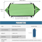 Professional Camping Hammock with Mosquito Net, Lightweight Portable Double, with Two 10 FT Hammock Tree Straps, 210T Nylon,Rain and Sun Protection,Hammock for Camping, Hiking, Yard, Backpacking
