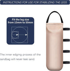 112 LBS Heavy Sand Bags for Canopy Outdoor Advertising Tent Sunshade Fixed Windproof Pop up Canopy Tent (Without Sand) 4-Pack