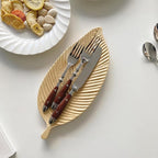 Silverware Set for 14 Durable Flatware set 18/8 Stainless Steel Resin Handle Cutlery Utensil Sets Wedding Mirror Polished Classical Retro Steak Tableware Spoon Fork Knife set(56PCS)