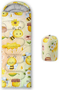 QOOMO Axolotl Cute Camping Sleeping Bags,3 Season Warm & Cool Weather,Lightweight,Waterproof Sleeping Bags for Adults & Kids,Traveling,and Outdoors