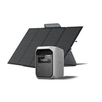 EF ECOFLOW Solar Generator DELTA 3 Classic 1024Wh with 400W Solar Panel,1800W AC/100W USB-C Output (3600W Surge), LiFePO4 Battery Portable Power Station, 1 Hr Fast Charge for Home, outdoor