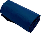 Camping Sleeping Pad Mat Foot Press Inflatable Cushion Mattress, Durably 40D Nylon TPU Laminate, Lightweight 700g, Compact Folding Size for Tent Hiking Travel (Navy Blue)