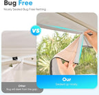 Quictent Pop up Canopy Tent with Mosquito Netting, Easy Set up Screened Gazebo House Room Tent Portable & Waterproof for Patio, Backyard, Camping Or Outdoor Use