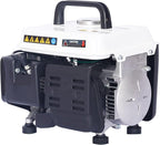 Zateety Portable Generator, 71CC 2.2 HP 2-Stroke, 900W Peak Power, Outdoor Power Station Low Noise, Gas & Oil Mix Powered Generator, Recoil Generators for Home Use, Camping Battery Backup, White